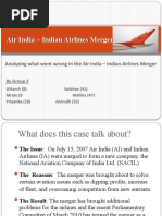 Air India - Indian Airlines Merger