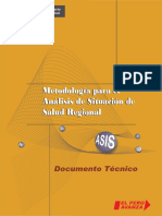 Metodologia de Analisis de Situacion de Salud Regional PDF