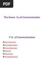 7 Cs of Communication