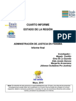 La Administración de Justicia en Panamá