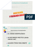 Buenas Prácticas en Psicología Educativa