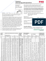 Radial Clearance Reduction Card