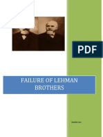 Failure of Lehman Brothers: Jitendra Soni