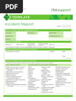 Incident Report Template