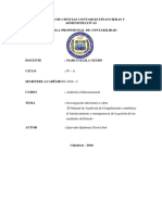 Investigacion Informativa Auditoria Gubernamental