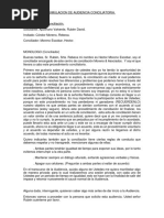 Monologo de Conciliacion