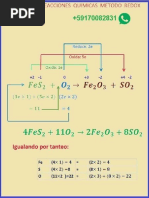 Metodo Redox Quimica Ejercicio1