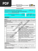 Plano de Ensino Computação 1 Utfpr