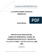 3.especificaciones Técnicas Eléctricas