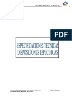 Disposiciones Especificas