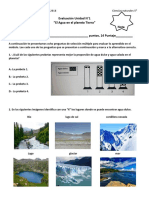 5° Evaluación Ciencias Unidad 1