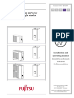 FUJITSU Tehnicki-Prirucnik-Dizalice-Topline-Zrak-Voda PDF