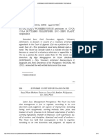 ROYAL PLANT WORKERS UNION, Petitioner, vs. COCA Cola Bottlers Philippines, Inc. Cebu Plant, Respondent