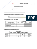 Informe Psicolaboral