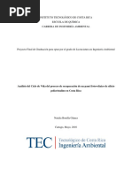 Analisis Ciclo Vida Proceso Paneles Solares