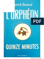 Quinze Minutes (Patrick Senecal)