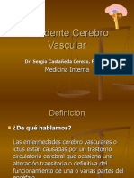 Accidente Cerebro Vascular. Presentación