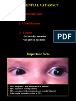 Congenital Cataract: 1. Important Facts