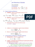 Chapter 8 Reactions of Alcohols