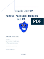 Trabajo de Investigacion Operativa Sis 2510