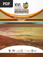 XVI Congreso Colombiano de Geología