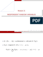 Module 21 Independent Random Variables