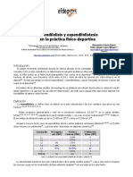 Espondilolisis y Espondilolistesis