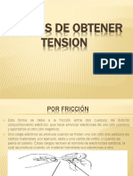 Formas de Obtener Tension