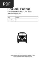 Bookami Pattern: Created by Fold Your Own Book