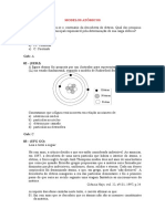 Modelos Atomicos - Teoria