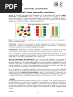 ACTIVIDAD 1. Datos Informacion y Conocimiento