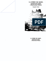 Eugenio Tironi-La Torre de Babel Ensayos de Critica y Renovacion Politica PDF