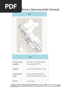 Sistema Eléctrico Interconectado Nacional