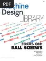 Machine Design Ball Screw Vol 1 e Book