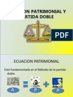 Ecuacion Patrimonial y Partida Doble