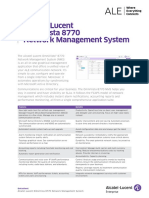 Omnivista 8770 Network Management System Datasheet en