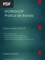 Workshop Prática de Banda