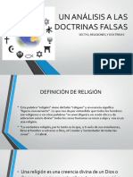 Un Análisis A Las Doctrinas Falsas