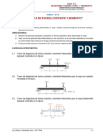 TAREA Nº13 - Diagrama de Fuerza Cortante y Momento