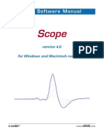 Scope Software Manual