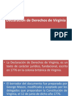 Declaración de Derechos de Virginia Kary