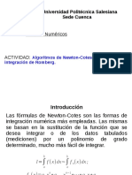 Integración Simpson y Trapecio Metodos Numericos