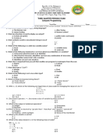 Java Programming 3rd Quarter