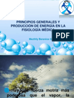 Principios Generales y Producción de Energía en Fisiología Médica