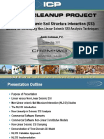 Non-Linear Seismic Soil Structure Interaction Method For Developing Nonlinear Seismic SSI Analysis Techniques - 1