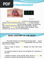 Electrocardiogram: Electrocardiogram EKG Heart Heart's Electrical Activity Diagnosis