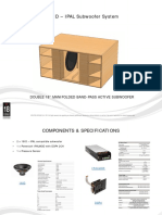 Diseño de Caja Acustica Bajos 18sound IPAL Double 18