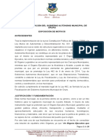 Ley de Fiscalizacion Oruro Marco Legal