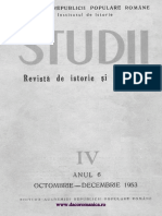 Studii Revista de Istorie 6 NR 004 1953 PDF