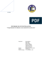 Informe de Investigacion - Comportamiento de Aluminio Como Material de Construcción